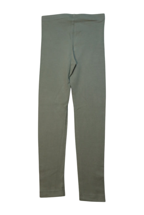 A Green Leggings from Petit Bateau in size 4T for girl. (Back View)