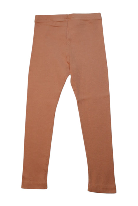 A Brown Leggings from Petit Bateau in size 4T for girl. (Back View)
