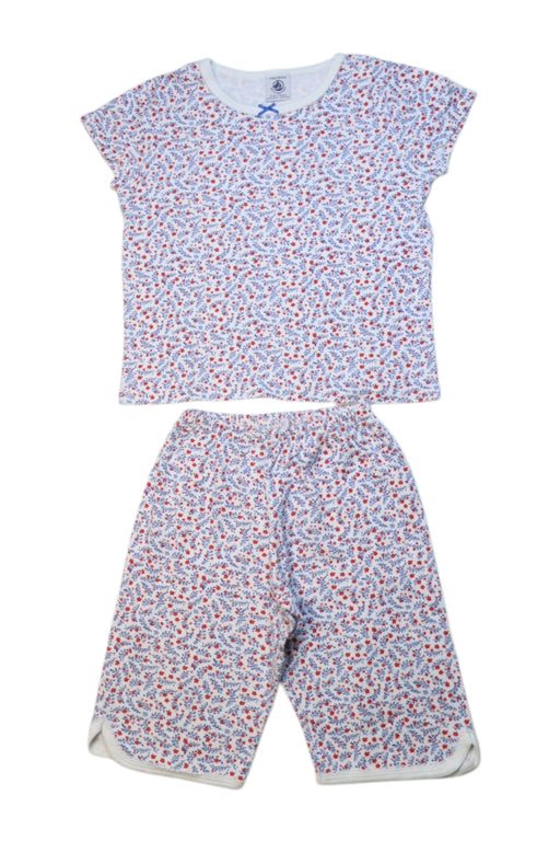 A Multicolour Shorts Sets from Petit Bateau in size 4T for girl. (Front View)
