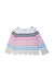 A Multicolour Long Sleeve Tops from Jacadi in size 4T for girl. (Front View)