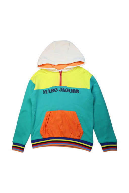 A Multicolour Hooded Sweatshirts from Little Marc Jacobs in size 10Y for boy. (Front View)