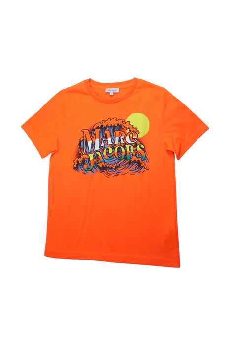 A Orange Short Sleeve T Shirts from Little Marc Jacobs in size 12Y for boy. (Front View)