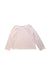 A Pink Long Sleeve Tops from Petit Bateau in size 4T for girl. (Back View)