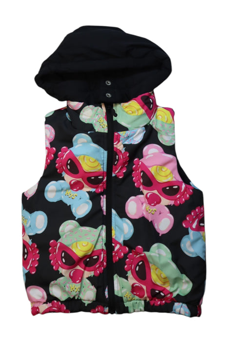 A Black Outerwear Vests from Hysteric Mini in size 18-24M for girl. (Back View)