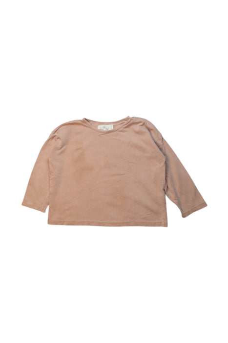 A Peach Long Sleeve Tops from Konges Sløjd in size 6-12M for girl. (Front View)