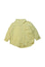 A Yellow Long Sleeve Shirts from Janie & Jack in size 6-12M for boy. (Front View)