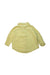 A Yellow Long Sleeve Shirts from Janie & Jack in size 6-12M for boy. (Back View)