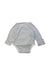 A White Long Sleeve Bodysuits from Mori in size 3-6M for neutral. (Back View)