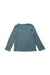 A Blue Long Sleeve T Shirts from Mori in size 6-12M for neutral. (Back View)