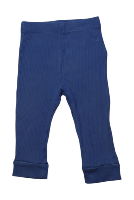 A Navy Sweatpants from purebaby in size 6-12M for neutral. (Front View)