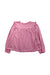 A Pink Long Sleeve Tops from Boden in size 5T for girl. (Front View)
