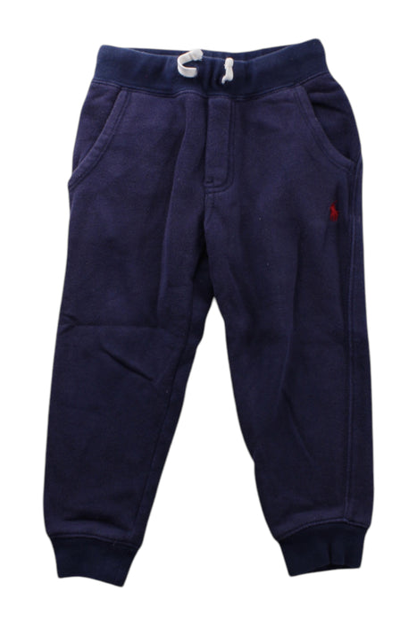 A Navy Sweatpants from Polo Ralph Lauren in size 4T for boy. (Front View)