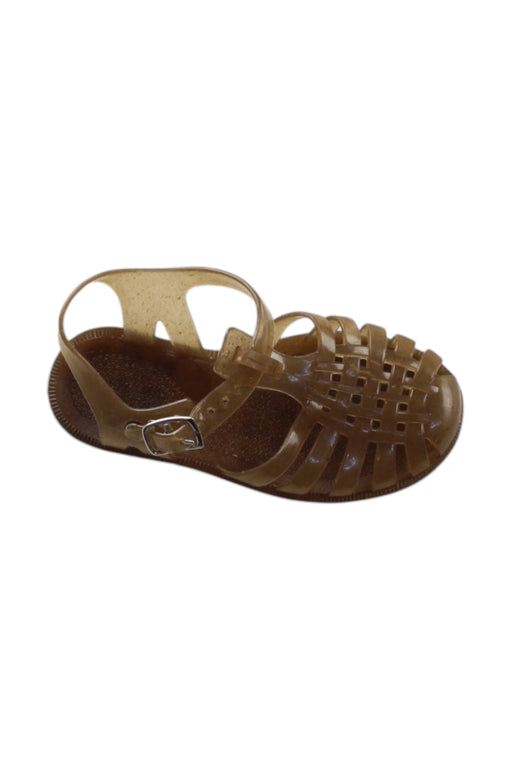A Transparent Sandals from Meduse in size 5T for neutral. (Front View)