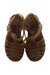 A Transparent Sandals from Meduse in size 5T for neutral. (Back View)