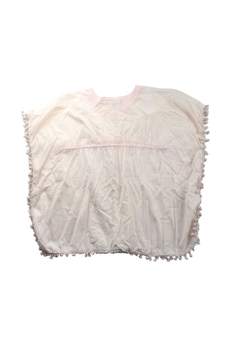 A White Cover Ups from BaeBeeBoo in size 3T for neutral. (Back View)