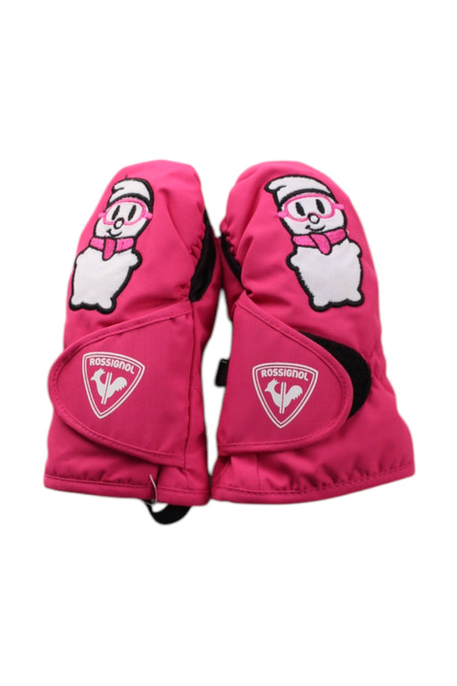 A Pink Ski Gloves from Rossignol in size O/S for neutral. (Front View)