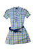 A Multicolour Short Sleeve Dresses from Ralph Lauren in size 14Y for girl. (Front View)