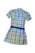 A Multicolour Short Sleeve Dresses from Ralph Lauren in size 14Y for girl. (Back View)