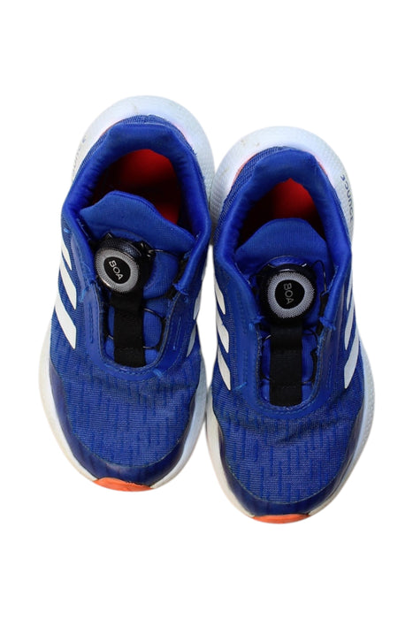 A Blue Sneakers from Adidas in size 5T for boy. (Back View)