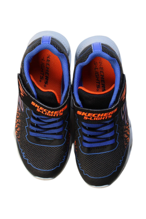 A Multicolour Sneakers from Skechers in size 5T for boy. (Back View)