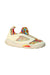 A Multicolour Sneakers from Air Jordan in size 6T for girl. (Front View)