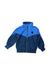 A Blue Lightweight Jackets from Molo in size 3T for boy. (Front View)