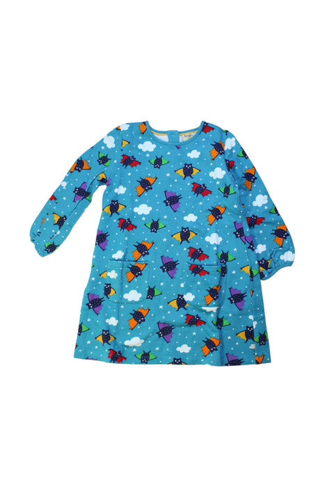 A Multicolour Long Sleeve Dresses from Frugi in size 4T for girl. (Front View)