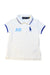 A White Short Sleeve Polos from Polo Ralph Lauren in size 4T for boy. (Front View)