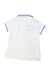 A White Short Sleeve Polos from Polo Ralph Lauren in size 4T for boy. (Back View)