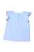A Blue Sleeveless Tops from Jacadi in size 6T for girl. (Back View)