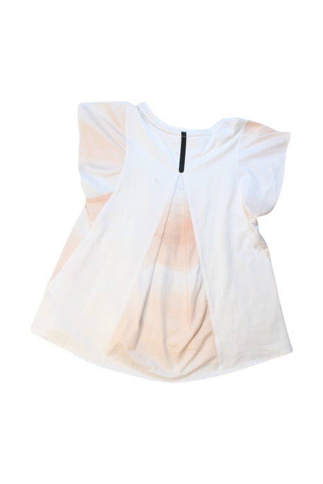 A White Short Sleeve T Shirts from Nike in size 14Y for girl. (Back View)