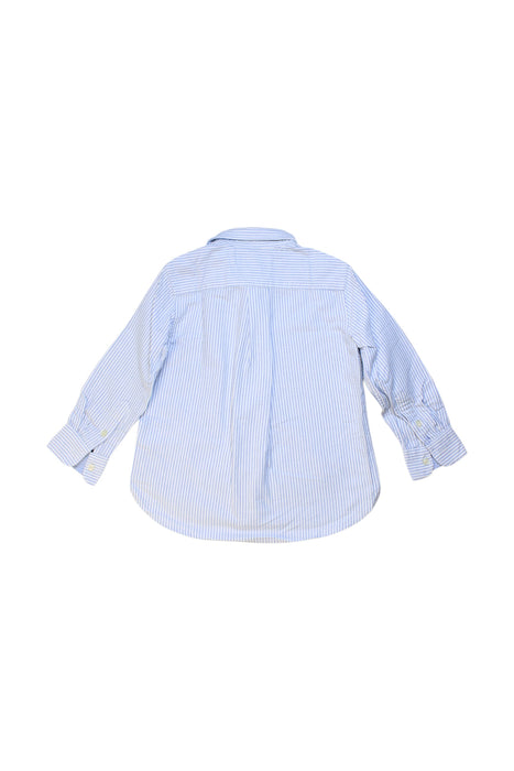 A Blue Long Sleeve Shirts from Ralph Lauren in size 3T for girl. (Back View)