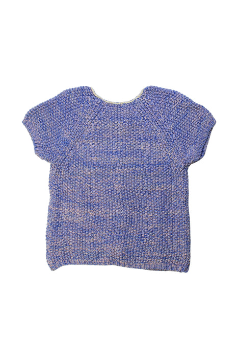 A Blue Cardigans from Bobo Choses in size 3T for girl. (Back View)