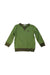 A Green Crewneck Sweatshirts from Double B Mikihouse in size 4T for boy. (Front View)