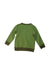 A Green Crewneck Sweatshirts from Double B Mikihouse in size 4T for boy. (Back View)
