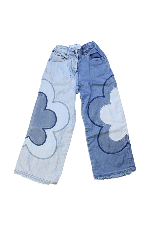 A Blue Jeans from Stella McCartney in size 6T for girl. (Front View)