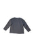 A Grey Long Sleeve Tops from Hakka in size 4T for boy. (Back View)