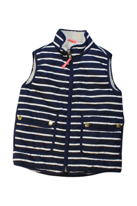 A Navy Puffer/Quilted Coats & Outerwear from Crewcuts in size 6T for girl. (Front View)