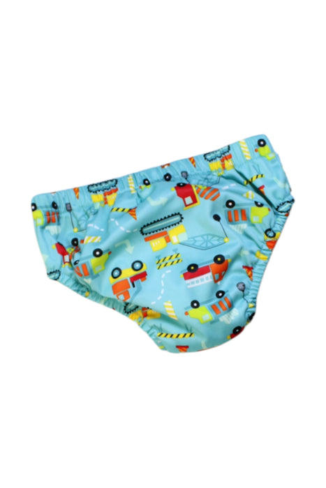 A Multicolour Swim Diapers from Charlie Banana in size 3T for boy. (Back View)