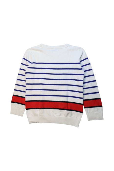 A Multicolour Crewneck Sweatshirts from Mayoral in size 6T for boy. (Back View)