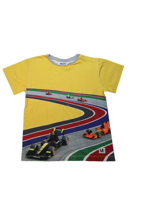 A Multicolour Short Sleeve T Shirts from Molo in size 6T for boy. (Front View)