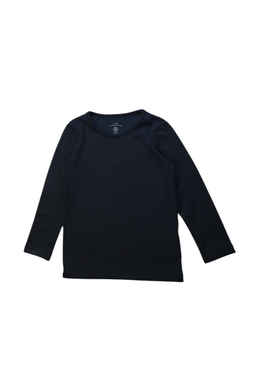 A Navy Long Sleeve Tops from Aigle in size 6T for neutral. (Front View)