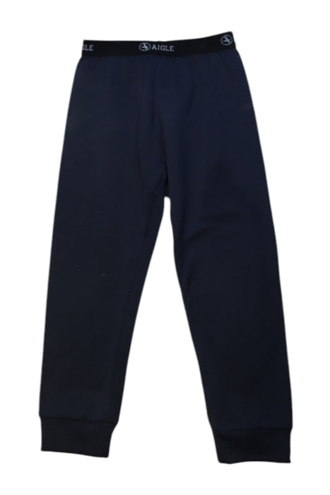 A Navy Sweatpants from Aigle in size 6T for boy. (Front View)