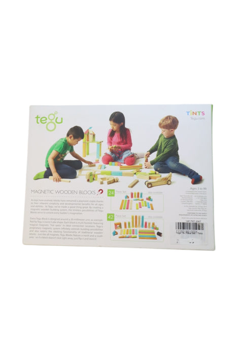A Multicolour Lego & Building Blocks from Tegu in size O/S for neutral. (Back View)