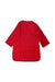 A Red Short Sleeve Dresses from Tang'Roulou in size 5T for girl. (Back View)