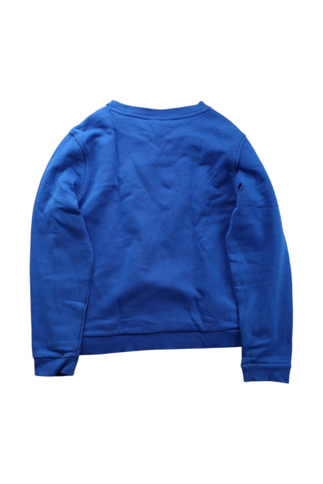 A Blue Crewneck Sweatshirts from Lacoste in size 10Y for neutral. (Back View)
