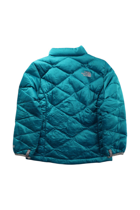 A Teal Puffer/Quilted Coats & Outerwear from The North Face in size 6T for neutral. (Back View)