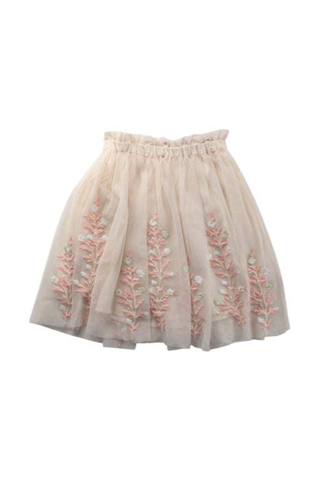 A Beige Tulle Skirts from Carrément Beau in size 4T for girl. (Front View)