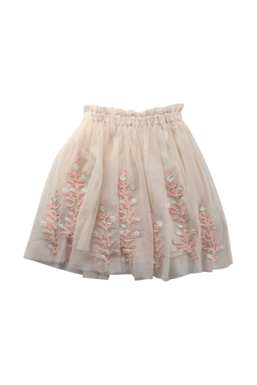A Beige Tulle Skirts from Carrément Beau in size 4T for girl. (Front View)