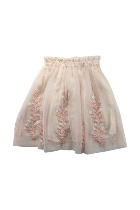 A Beige Tulle Skirts from Carrément Beau in size 4T for girl. (Back View)